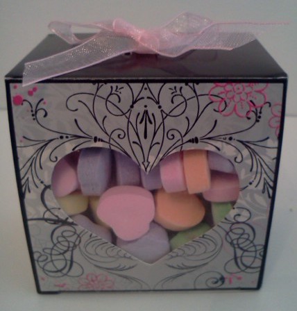 valentine candy gift boxes, crafts, valentines day ideas