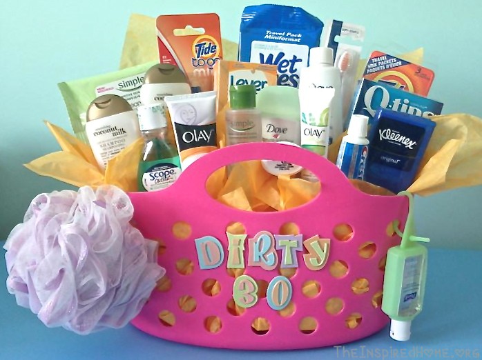 dirty thirty gift basket, crafts, Make Your Own Dirty Thrity Gift Basket