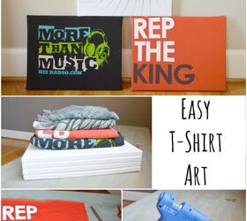 10 projects to inspire you, diy, how to, pallet, Old t shirt upcycle