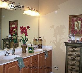 our master bath then and now, bathroom ideas, home decor, BEFORE