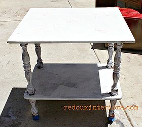 diy drink and bar cart perfect for entertaining outside, outdoor furniture, outdoor living, painted furniture, repurposing upcycling
