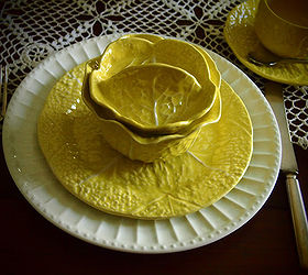 more features from the make it pretty monday party, home decor, Cabbage Leaf Collection from