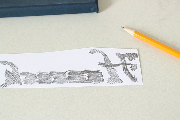tutorial de arte do metr, Sombreie seu t tulo a l pis na parte de tr s