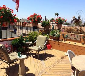 i took over a common area at the apartments i live in, decks, outdoor living