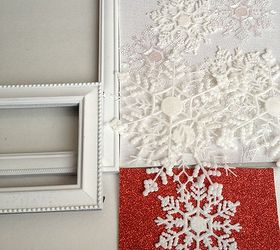 dollar store snowflake decor, crafts, seasonal holiday decor, These are the supplies you need