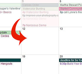 create a calendar organize online stuff series, organizing, It s so easy to move appointments just drag n drop