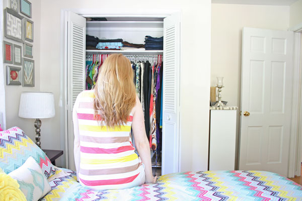 to color or not painting a closet white, bedroom ideas, closet, painting