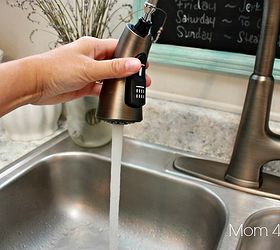 how to install a kitchen faucet, home maintenance repairs, how to, kitchen design, plumbing, Connect your water supply hoses turn back on and your sink is ready to use