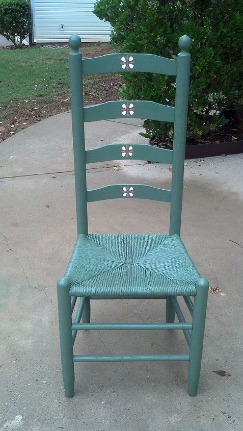 shaker chair refurb, painted furniture