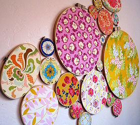embroidery hoop artwork, crafts, home decor, guest bedroom artwork