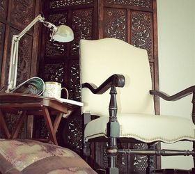reading corner, home decor, painted furniture
