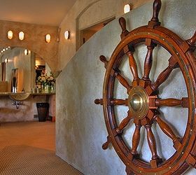 ship wheel nautical theme decoration, home decor