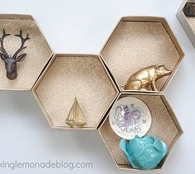 DIY Hexagon Wall Shelves the EASY Way! Hometalk