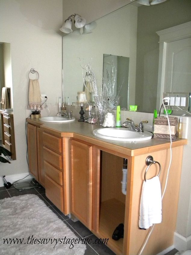 How to Frame a Builder Grade Mirror (A breakdown of the