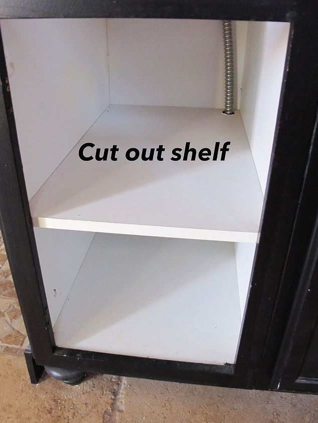 diy pullout trashcan, diy, kitchen cabinets, woodworking projects