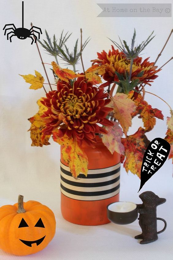 easy halloween vase, crafts, halloween decorations, seasonal holiday decor