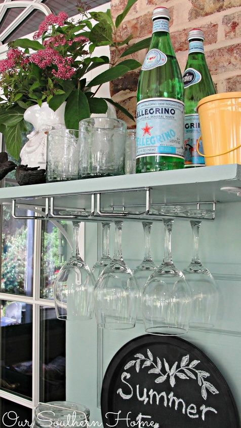 estacin de bebidas reciclada
