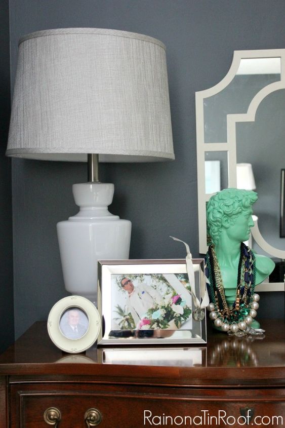 mini makeover idea switch up your lamps, bedroom ideas, home decor, lighting, repurposing upcycling