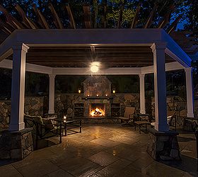 why leave home, decks, outdoor living, pool designs, spas, The Pergola and Chimney