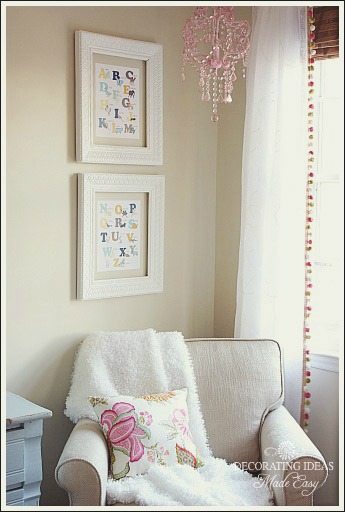 baby girl nursery ideas, bedroom ideas, home decor, Soft and sweet