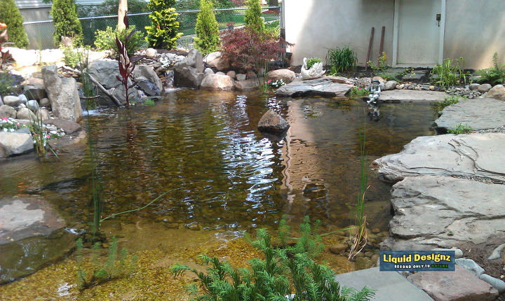 my favorite customer to date, landscape, outdoor living, ponds water features, Completed project