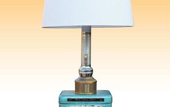 Repurposed Vintage Sears Electric Fence Charger Box Lamp