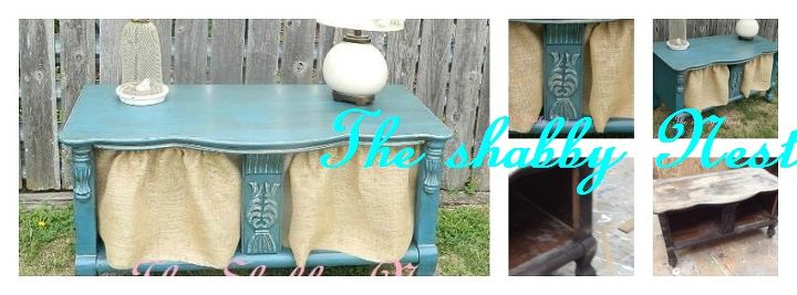 an old blanket chest gets a new use, painted furniture, repurposing upcycling