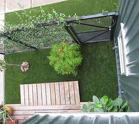 using artificial grass for your rooftop deck or patio area, decks, landscape, outdoor living, patio
