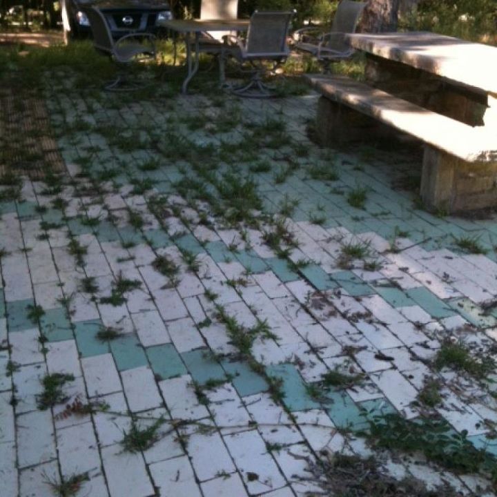 our old patio needs replaced, concrete masonry, patio