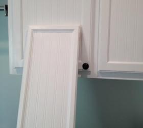 update cabinet doors from plank panel to bead beautiful