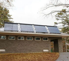 solar thermal installed at tugaloo state park comfort station 2 it provides hot, go green, TUGALOO STATE PARK SOLAR INSTALLATION