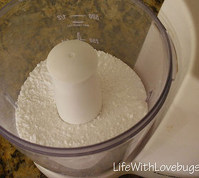 diy powdered laundry detergent, cleaning tips, Mix all ingredients in a food processor to make a powder