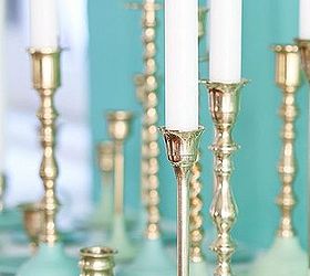 Paint Dipped Brass Candlesticks Hometalk