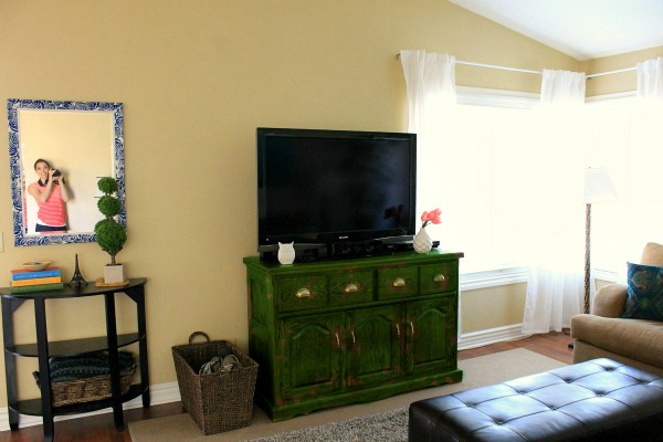 i need your help what does my living room need, home decor, living room ideas, should I paint the media cabinet green