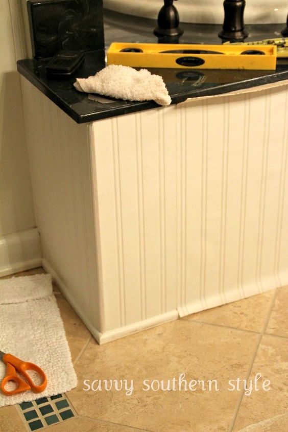 easy and inexpensive master bathtub transformation, bathroom ideas, home decor, During