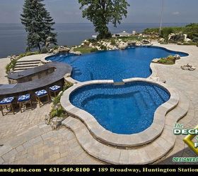 pools pools pools, decks, lighting, outdoor living, patio, pool designs, spas, Vanishing edge pools infinity edge pool