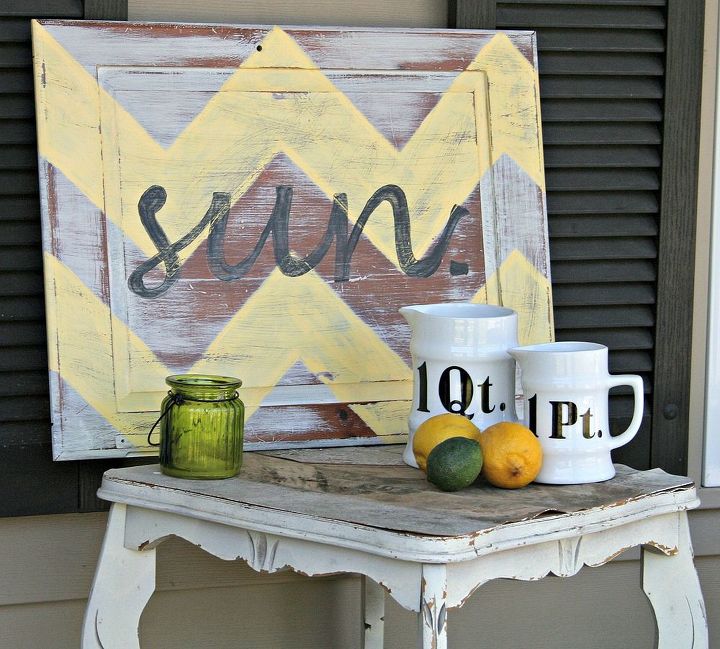 how to hand paint chevron, crafts, painting