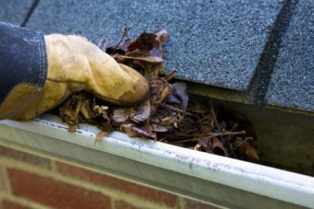 prepare your gutters for the rainy season, curb appeal, home maintenance repairs, Has to be done