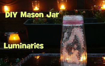Tutorial de las luminarias de Mason Jar