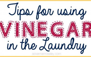 Tips for Using Vinegar the the Laundry