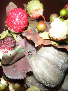 abboras de chocolate, chocolate e frutas
