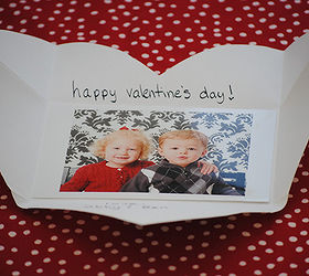 diy photo valentines day cards, crafts, Glue a photo in the middle Grandma is going to love this card