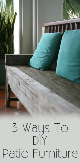 3 ways to diy patio furniture, diy, outdoor furniture, outdoor living, painted furniture, repurposing upcycling