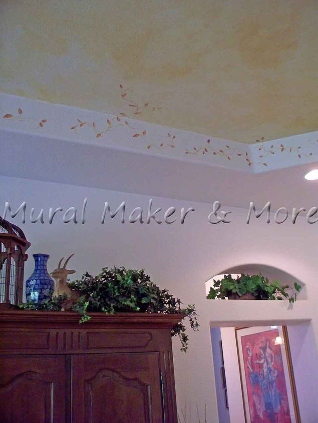 Painted Tray Ceiling Color Wash Hometalk