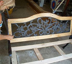 new life for old park bench, diy, gardening, painted furniture, pallet, repurposing upcycling, woodworking projects