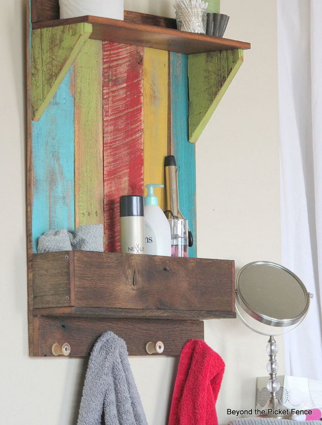 reclaimed pallet wood shelf, diy, how to, pallet, repurposing upcycling, shelving ideas, woodworking projects