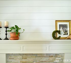 fireplace makeover reveal, fireplaces mantels, home decor, living room ideas