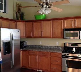 chalk paint kitchen refreshed, chalk paint, countertops, diy, kitchen cabinets, kitchen design, painting, Before