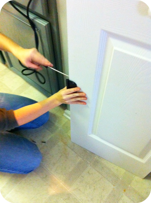 how to turn a bi fold door into a double door, closet, doors, Add hinges to door