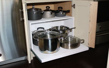 Making a kitchen cabinet more functional...